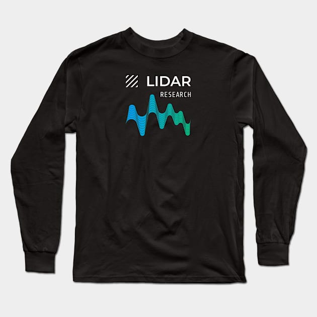 LIDAR Light Detection And Ranging Long Sleeve T-Shirt by Science Design